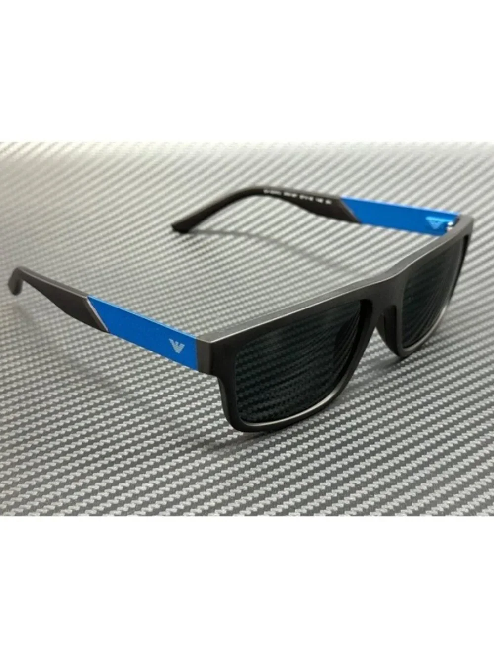 New Emporio Armani Men  Matte Black Sunglasses 57-18-145